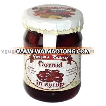 Cornelian Cherry in Syrup