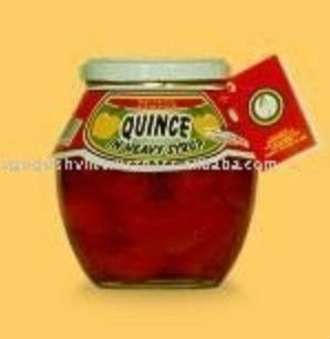 ISO Canned Quince Fruit Syrup